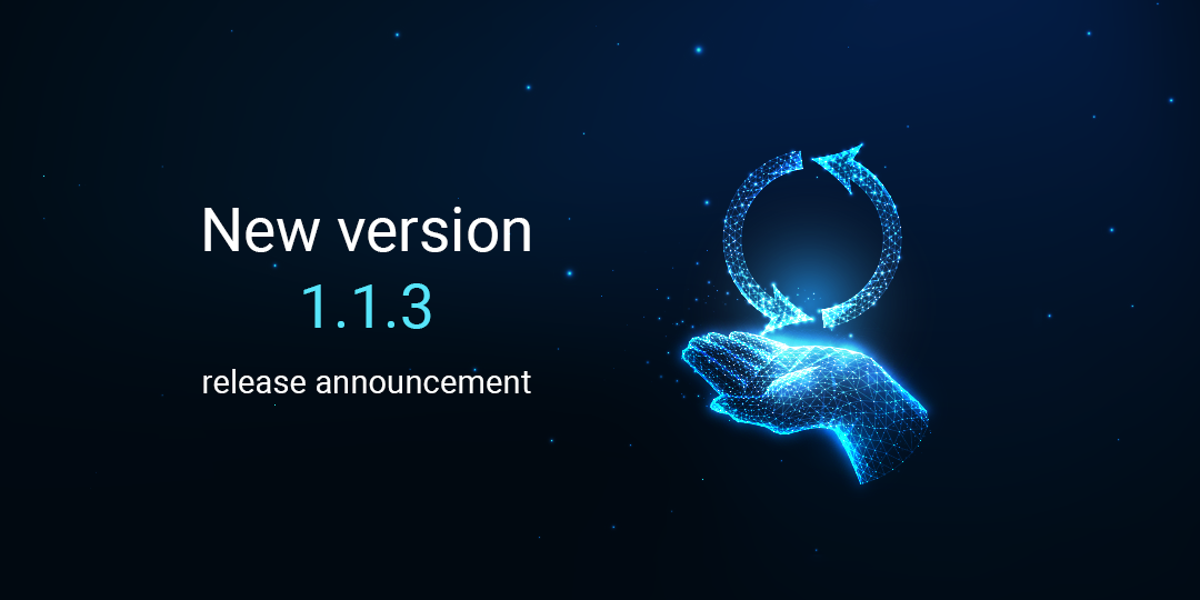 New version 1.1.3 release announcement