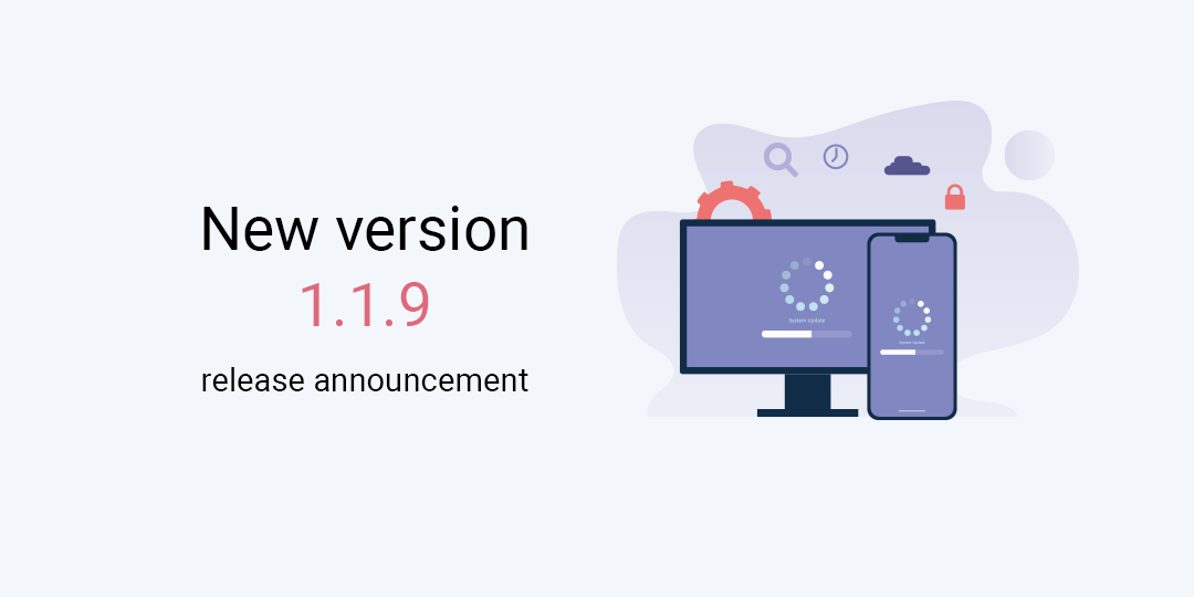 New version 1.1.9 release announcement