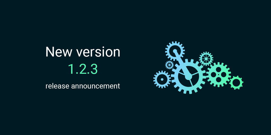 New version 1.2.3 release announcement