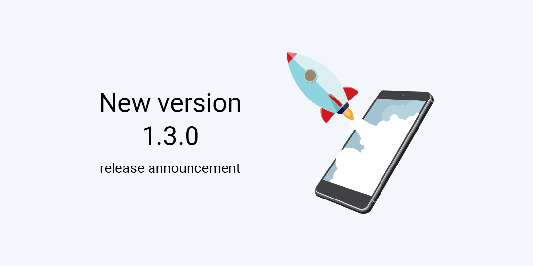 New version 1.3.0 release announcement