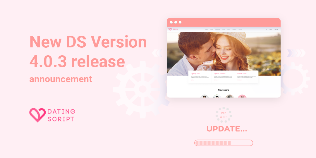 Dating Script version 4.0.3 release announcement